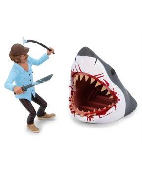 JAWS Toony Terrors Quint & Shark Figure 2-Pack