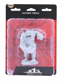 Pathfinder Deep Cuts Unpainted Miniatures | Cavern Troll