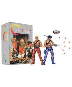 Contra Bill and Lance Video Game Appearance 7" Action Figure 2-Pack