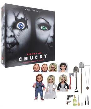Bride of Chucky Ultimate Chucky & Tiffany 7 Inch Scale Action Figure 2 Pack
