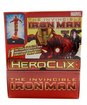 Heroclix Marvel Invincible Iron Man Gravity Feed Figure Blind Pack