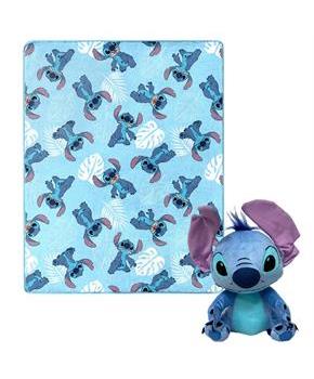 Disney Lilo & Stitch Classic Palms Silk Touch Throw Blanket & Plush Pillow