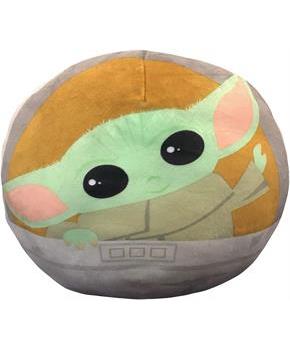 Star Wars The Mandalorian The Child 11 Inch Round Cloud Plush Pillow
