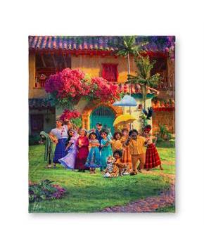 Disney Encanto Family Portrait Silk-Touch Throw Blanket | 50 x 60 Inches