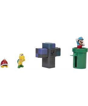 Super Mario World of Nintendo 2.5 Inch Figure Underground Diorama Set