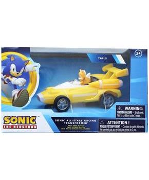 Sonic the Hedgehog All Stars Racing 3.5 Inch Pull Back Tails Car