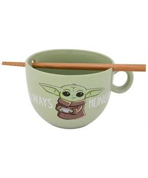 Star Wars The Child "Always Hungry" Ramen Mug with Chopsticks