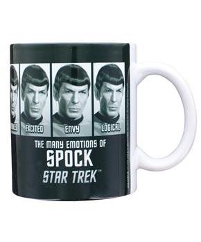 Star Trek Emotions of Spock 11oz Boxed Ceramic Mug