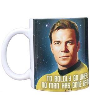 Star Trek Boldly Go Kirk 11oz Boxed Ceramic Mug