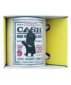 Johnny Cash One Night Only 11 Ounce Ceramic Mug