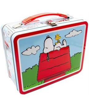 Peanuts Snoopy Embossed Tin Fun Box