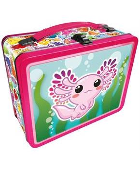 Axolotl Embossed Tin Fun Box