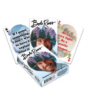 Bob Ross Quotes 2 Playing Cards | 52 Card Deck + 2 Jokers