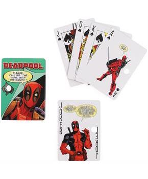 Marvel Deadpool Quotes Playing Cards