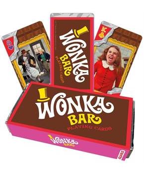 Willy Wonka Wonka Bar Playing Cards
