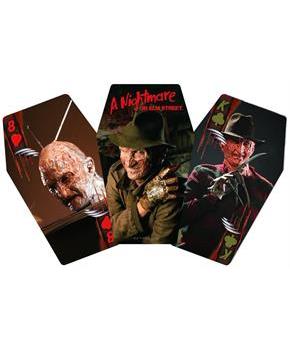 A Nightmare on Elm Street Coffin Shaped Playing Cards