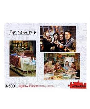 Friends 500 Piece Jigsaw Puzzle 3-Pack