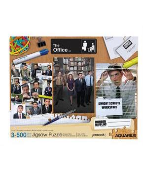 The Office 500 Piece Jigsaw Puzzle 3-Pack