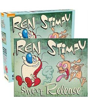 Ren and Stimpy 500 Piece Jigsaw Puzzle