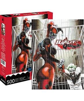 DC Comics Harley Quinn & Joker 500 Piece Jigsaw Puzzle