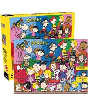 Peanuts Cast 500 Piece Jigsaw Puzzle