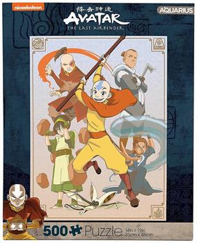 Avatar The Last Airbender Cast 500 Piece Jigsaw Puzzle
