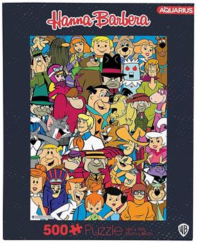 Hanna Barbera Cast 500 Piece Jigsaw Puzzle