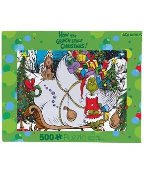 Dr. Seuss Grinch Christmas 500 Piece Jigsaw Puzzle