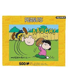 Peanuts Lucy Football 500 Piece Jigsaw Puzzle