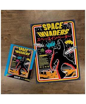 Space Invaders 500 Piece Jigsaw Puzzle