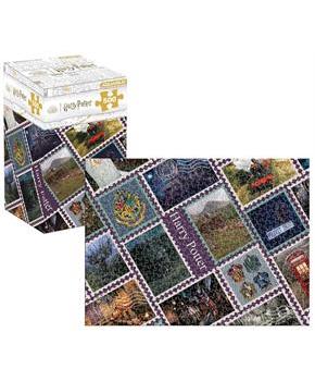 Harry Potter Travel Stamps 500 Piece Jigsaw Puzzle (Vertical Box)