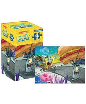 SpongeBob Plankton 500 Piece Jigsaw Puzzle (Vertical Box)