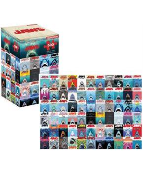 JAWS 50th Anniversary Movie Posters 500 Piece Jigsaw Puzzle