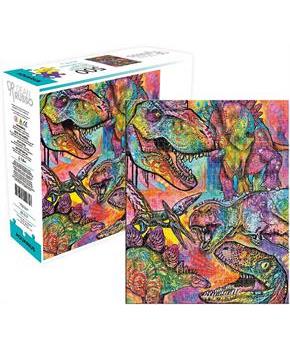 Dean Russo Dinosaurs 500 Piece Jigsaw Puzzle