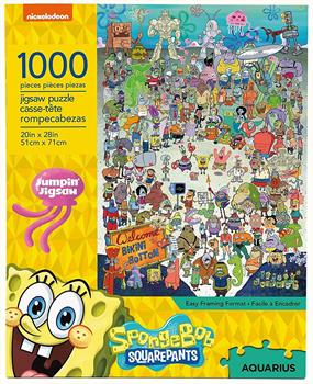 SpongeBob SquarePants Cast 1000 Piece Jigsaw Puzzle