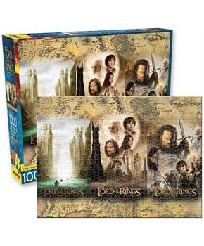 The Lord of the Rings Triptych 1000 Piece Jigsaw Puzzle