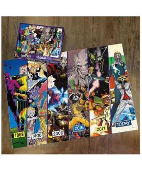 Marvel Guardians of the Galaxy Timeline 1000 Piece Jigsaw Puzzle