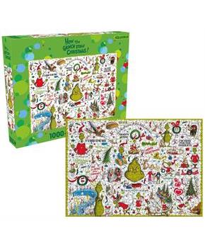 Dr. Seuss Grinch Christmas 1000 Piece Jigsaw Puzzle