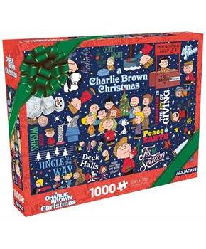 Peanuts Charlie Brown Wrapping Paper 1000 Piece Jigsaw Puzzle