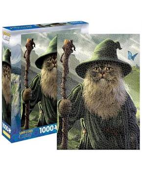 Lord of the Cats Catdalf 1000 Piece Jigsaw Puzzle