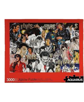 Elvis Presley Collage 3000 Piece Jigsaw Puzzle