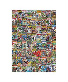 Marvel Comics Covers Superheroes 3000-Piece Jigsaw Puzzle | Toynk Exclusive