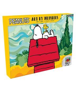 Peanuts Snoopy Chill Art by Numbers