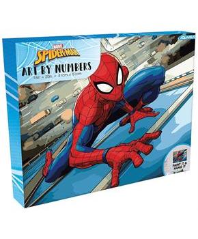 Marvel Spider-Man Art-By-Numbers Craft Kit