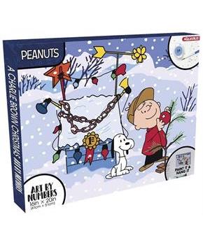 Peanuts A Charlie Brown Christmas Art By Numbers Painting Kit