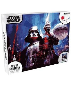 Star Wars Darth Vader Art By Numbers Painting Kit
