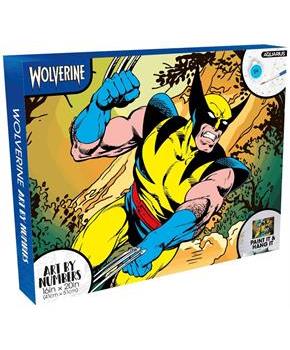 Marvel Wolverine Art By Numbers Painting Kit