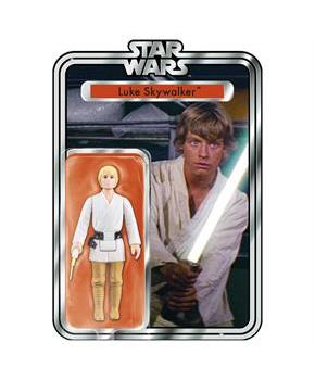 Star Wars Luke Skywalker Action Figure Funky Chunky Magnet | Toynk Exclusive