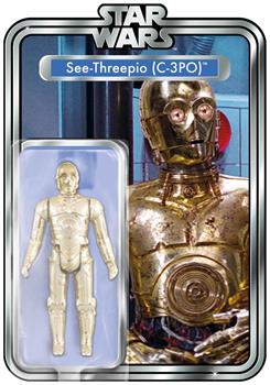 Star Wars C-3PO Action Figure Funky Chunky Magnet | Toynk Exclusive