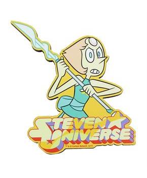 Steven Universe Crystal Gem Pearl 3" Funky Chunky Wood Magnet